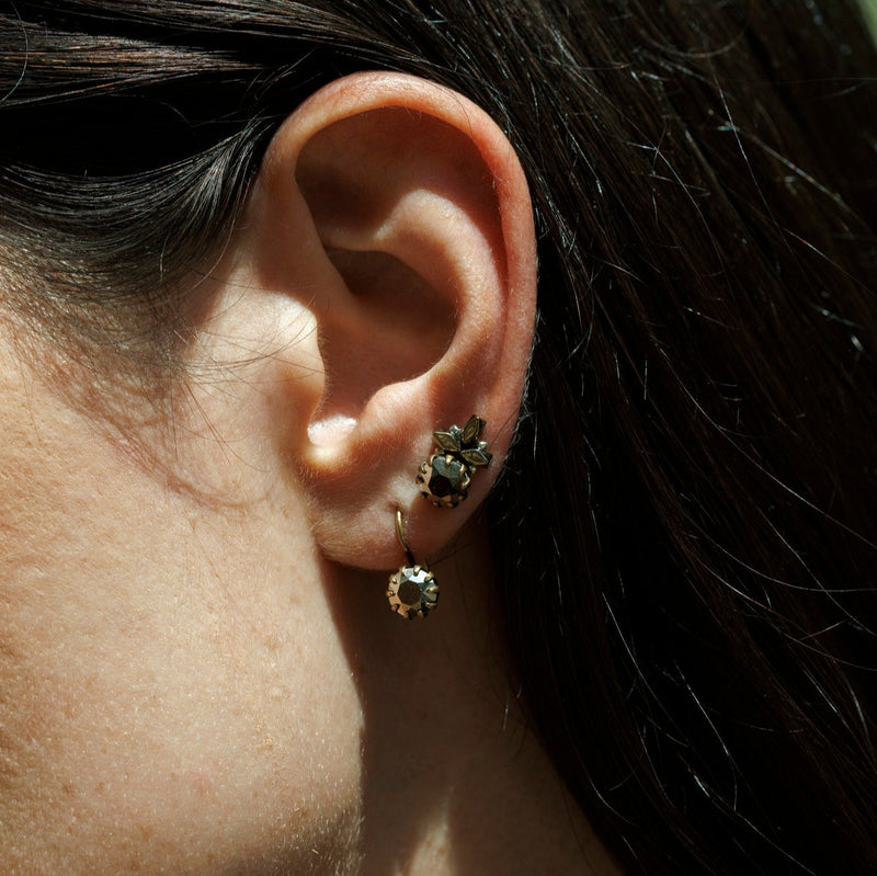 TULLE bronze earrings