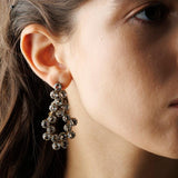 MACRAME' crystal earrings