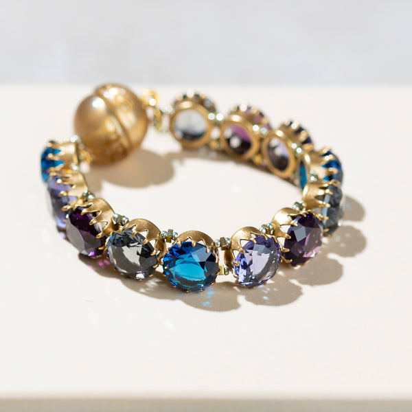 APOLLONIA bracciale tormaline blu